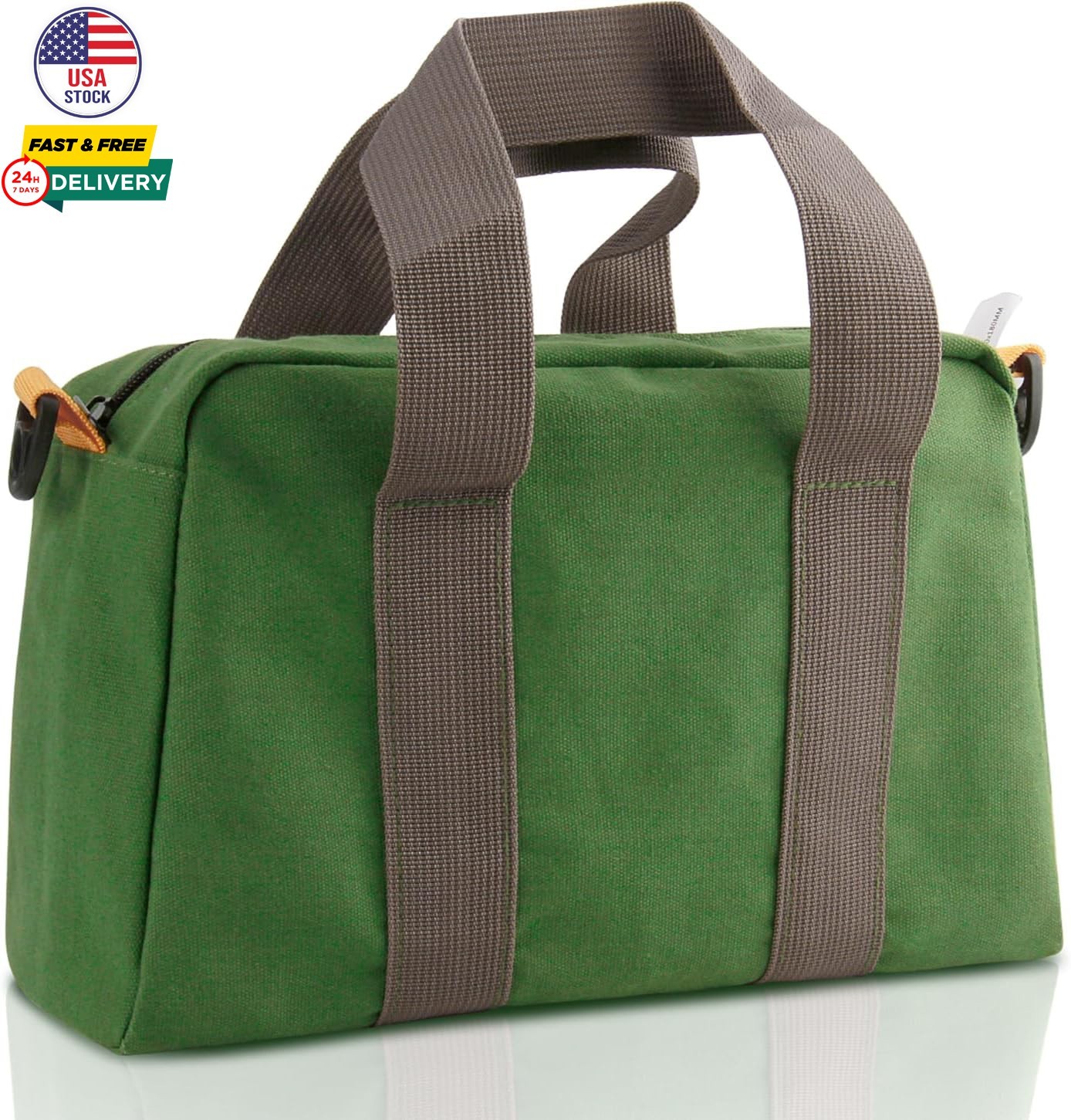 Heavy Duty Tool Bag Large Capacity Multipurpose Canvas Tools Storage Bag Pouch