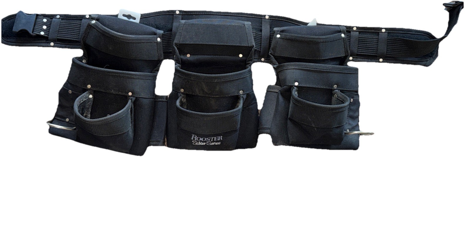 Professional Electrician Carpenter Tool Belt Black Made USA