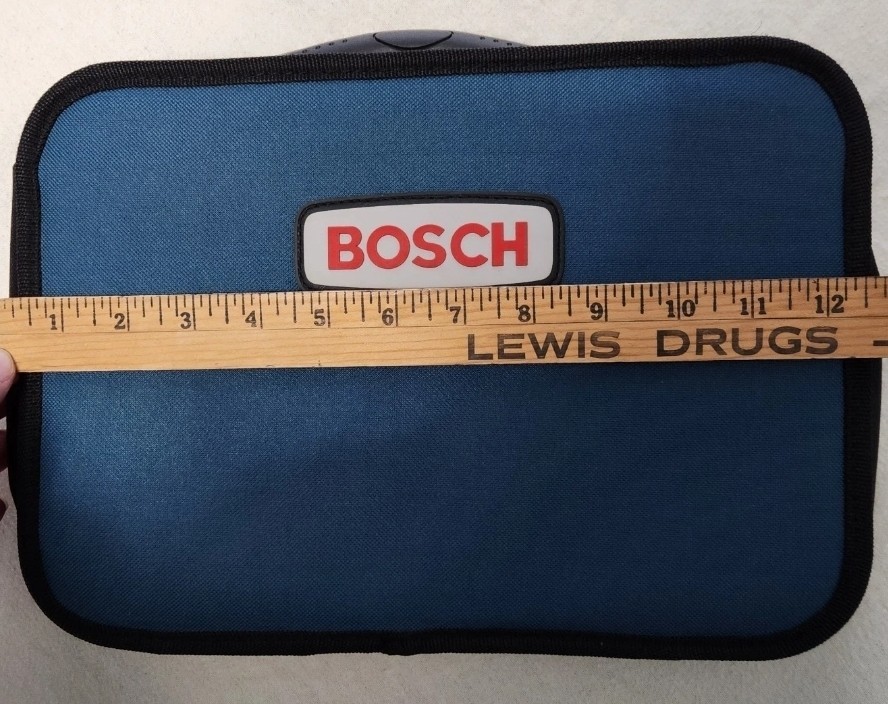Bosch 12″ Soft Carrying Case 2610937783 Tool Bag with Inside Straps Handle