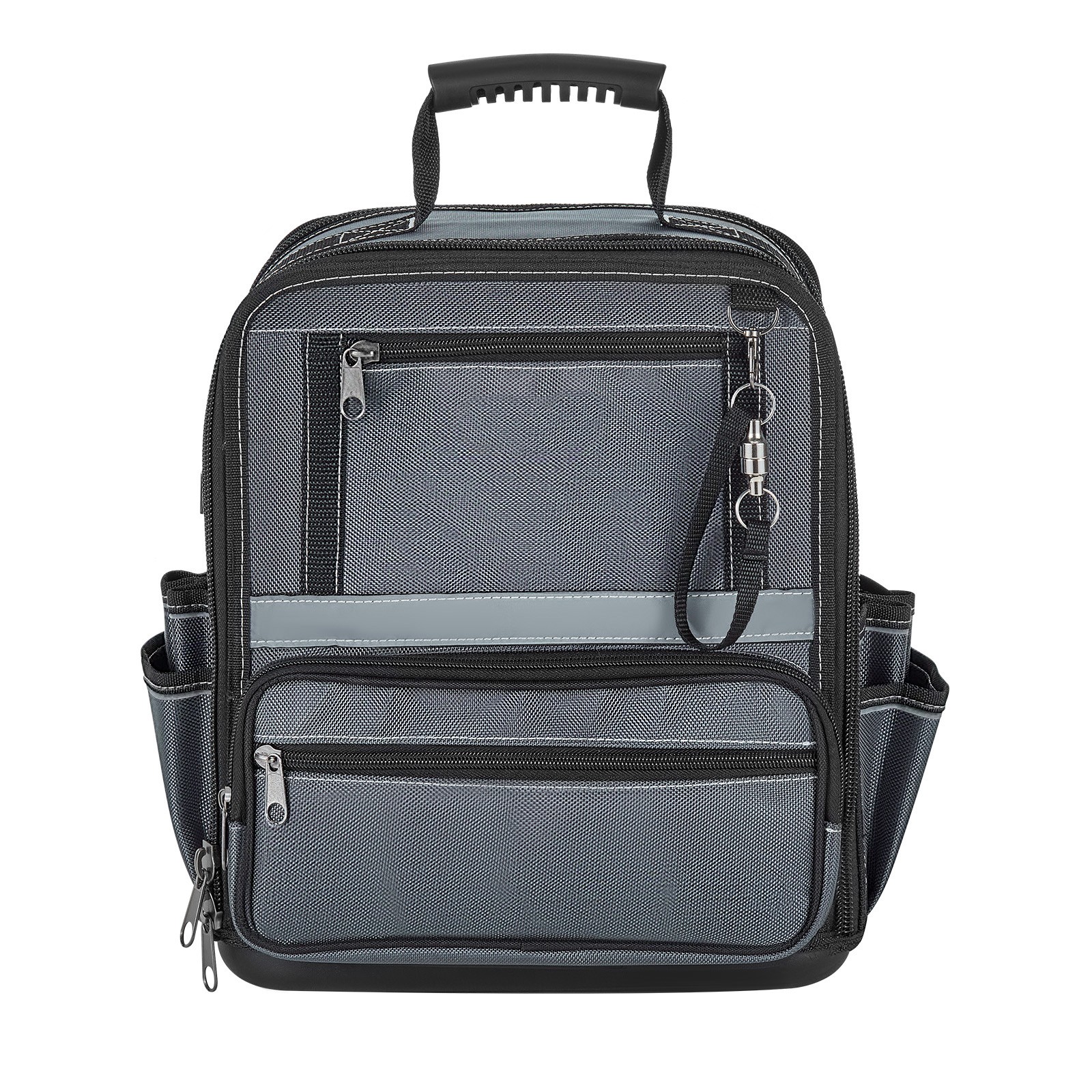 Uimoso 13.2-Inch Tool Bag with 34 Pockets and Durable Base for Easy Organization