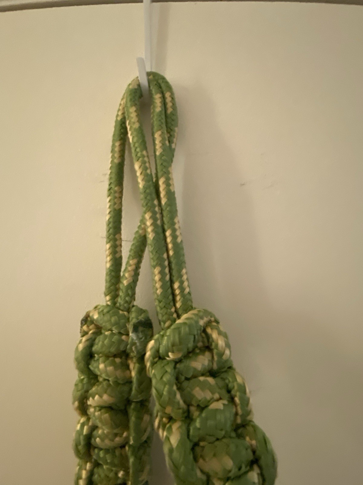 Handmade Union Lunchbox/Tool Bag Strap USA Poly Blend Durable Green/Yellow 5’