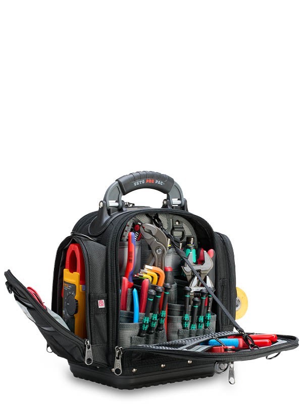 Veto Pro Pac Tech-MCTP BLACKOUT Tech Compact/Tall Tool Bag