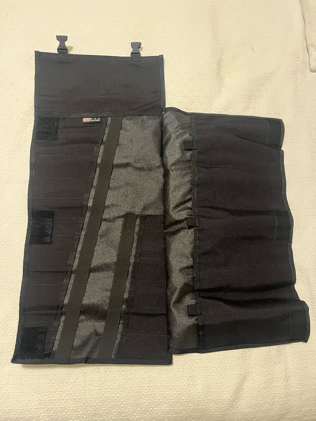 Aerostich Tool Roll Black Heavy Duty Nylon Made In USA New