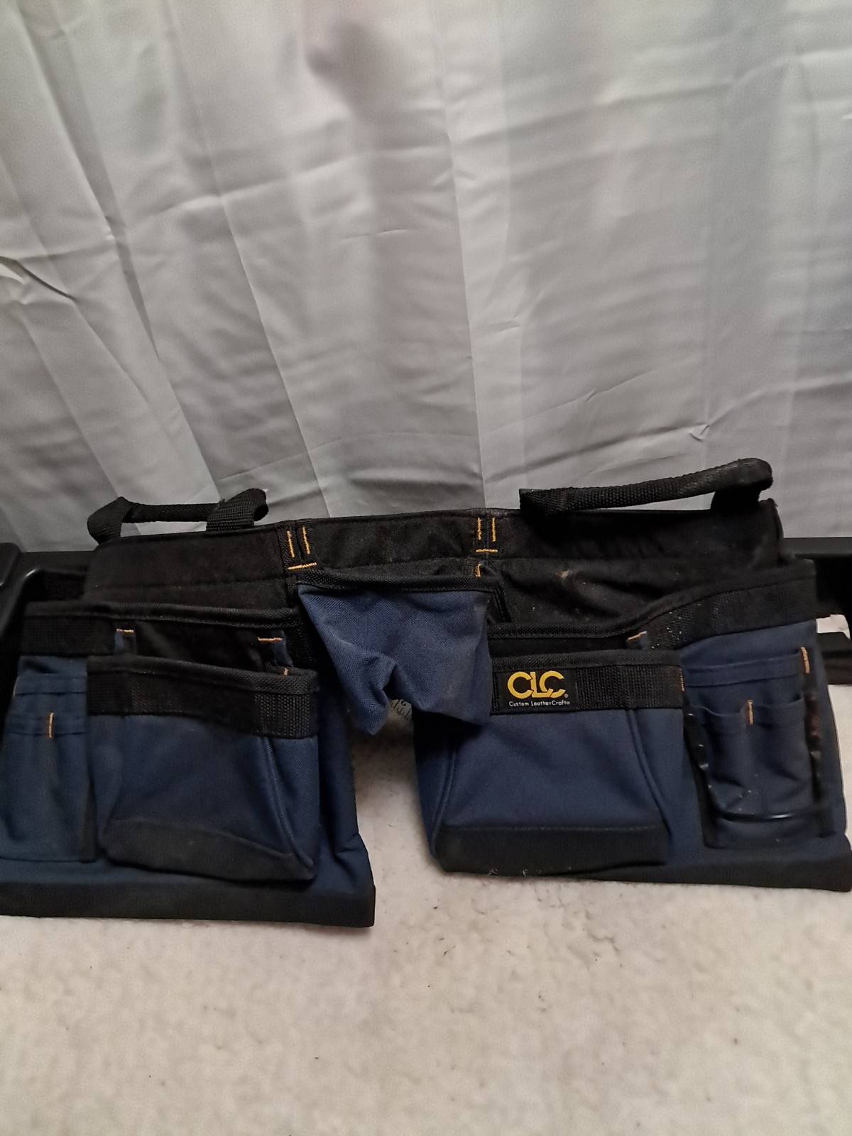 CLC Custom Leather Craft #1534 Adjustable Tool Belt Made In USA