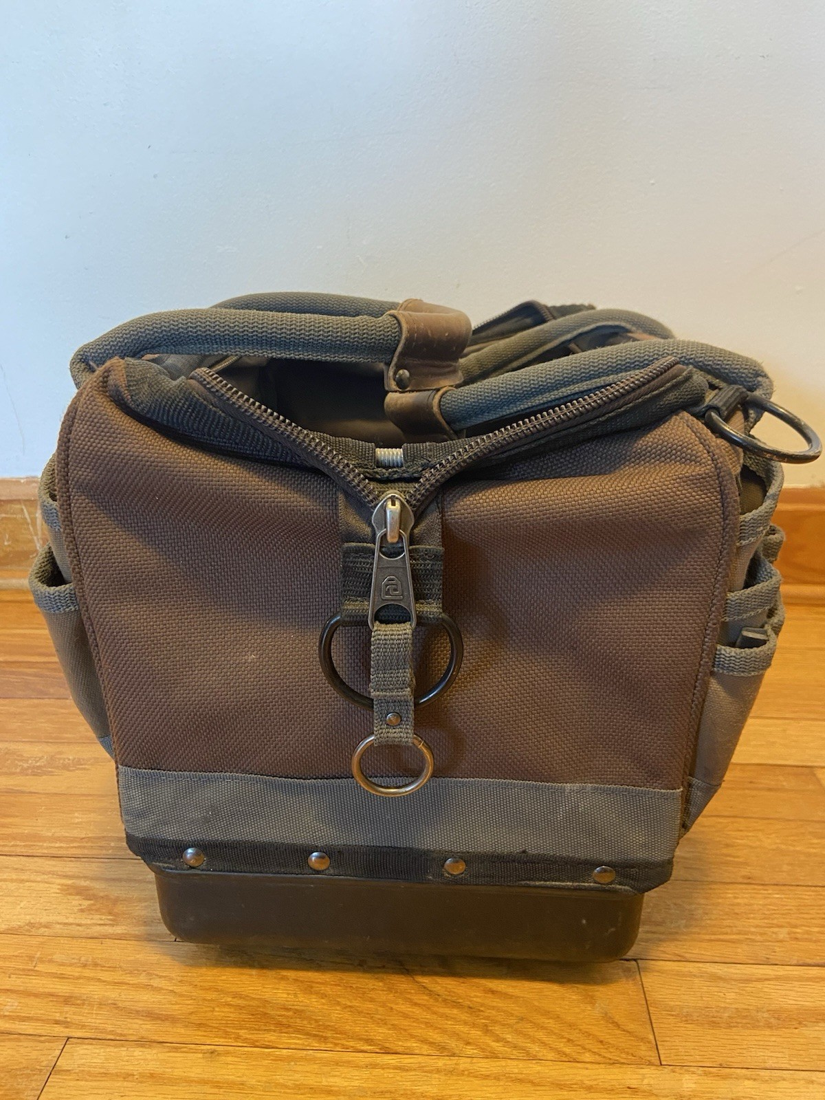 Veto Pro Pac DR-LC Tool Bag Medium Nylon Padded Handle Brown Heavy Duty