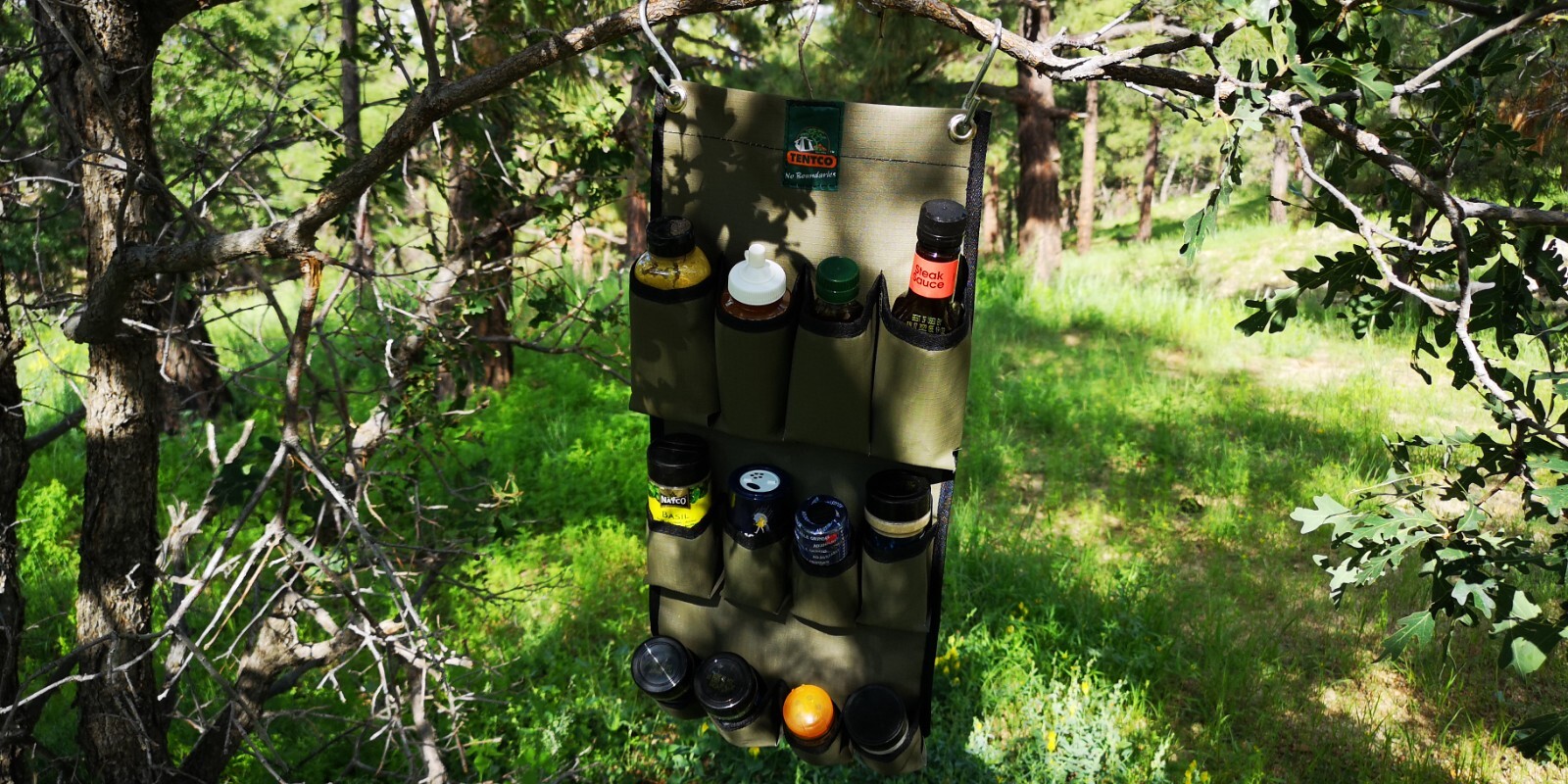 Canvas Spice Rack camping picnic overland vanlife 4×4