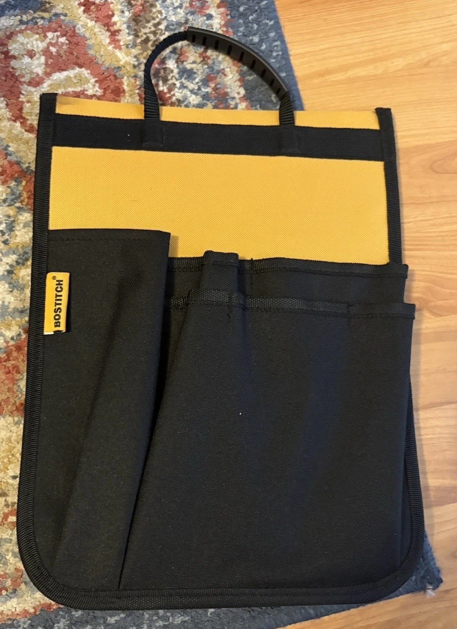 🔥Bostitch Tools-Tool Storage Backpack /Mechanic’s/Construction Tools Bag,NWT