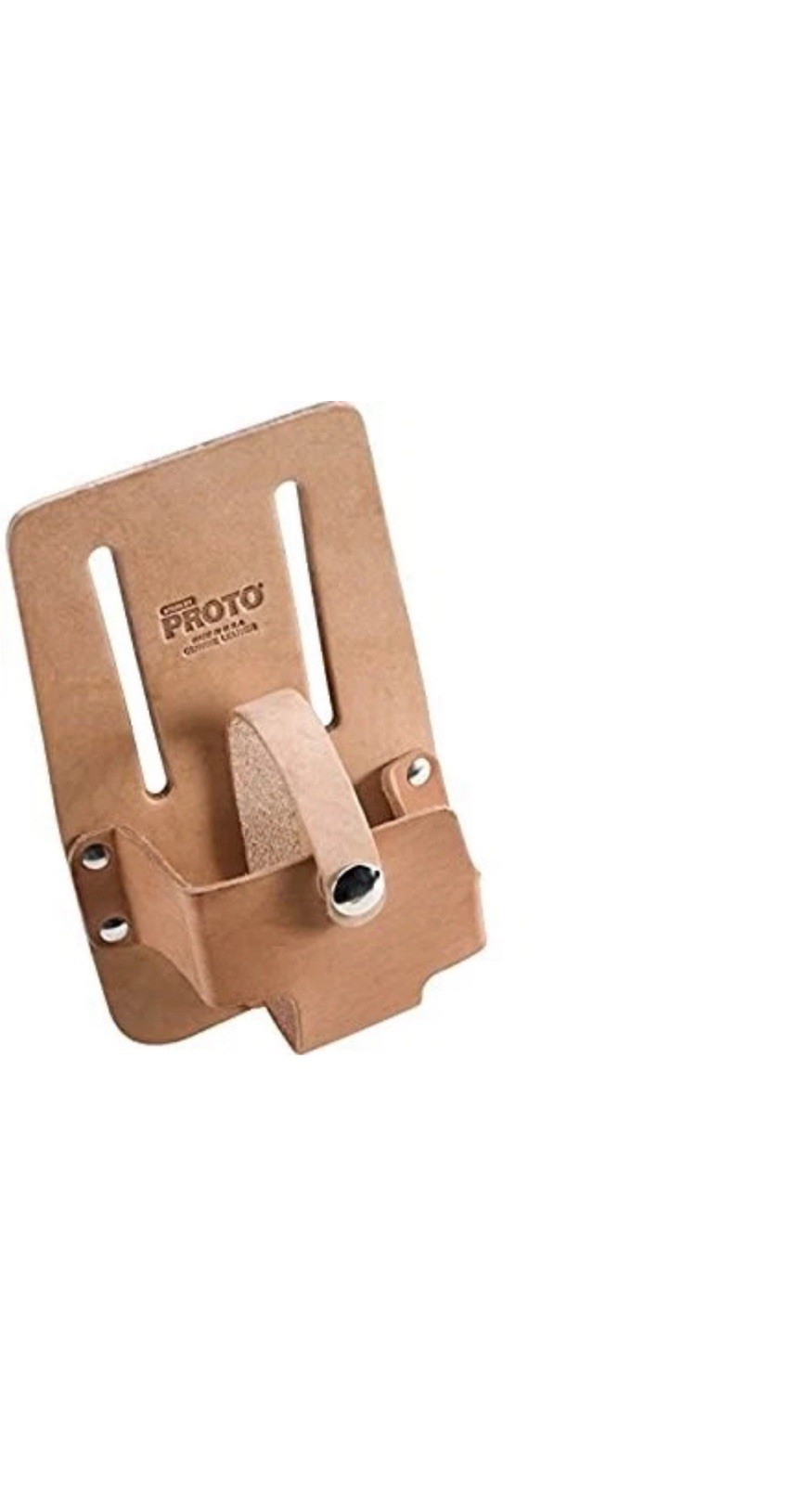 Proto Leather Tape Measure Holster , J95140, Made In USA