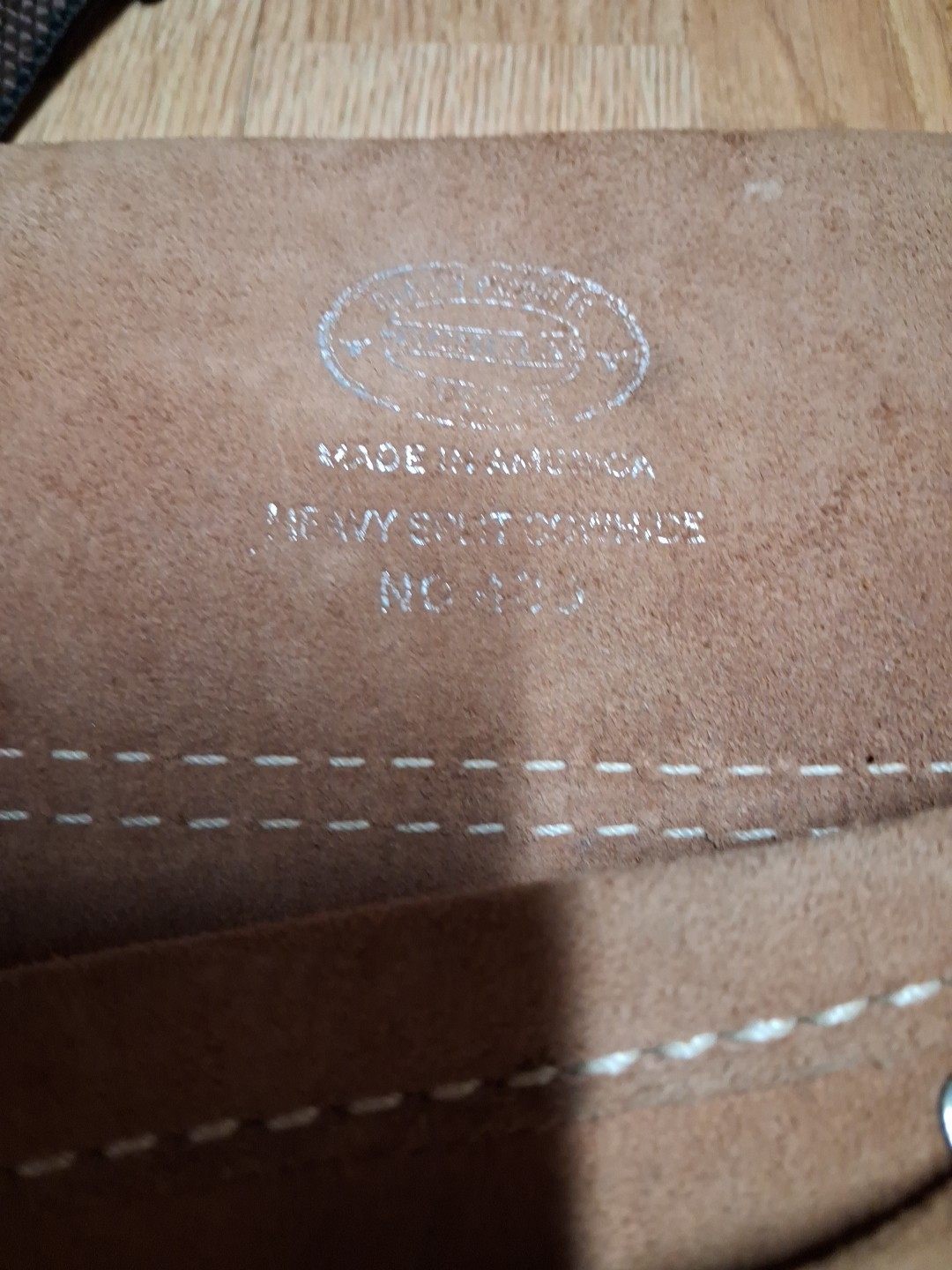 Nicholas Heavy Split Cowhide Suede Tool Pouch Nail Apron Carpenter Work Belt Bag