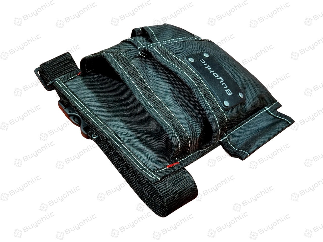 Durable Canvas 5-Pockets Single Side Tool Pouch/Work Apron-Adjustable Belt