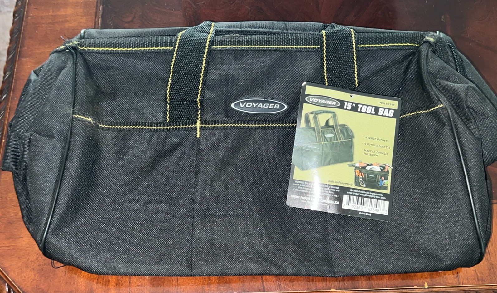 VOYAGER 15 in. Tool Bag with 14 Pockets new w signs of wear