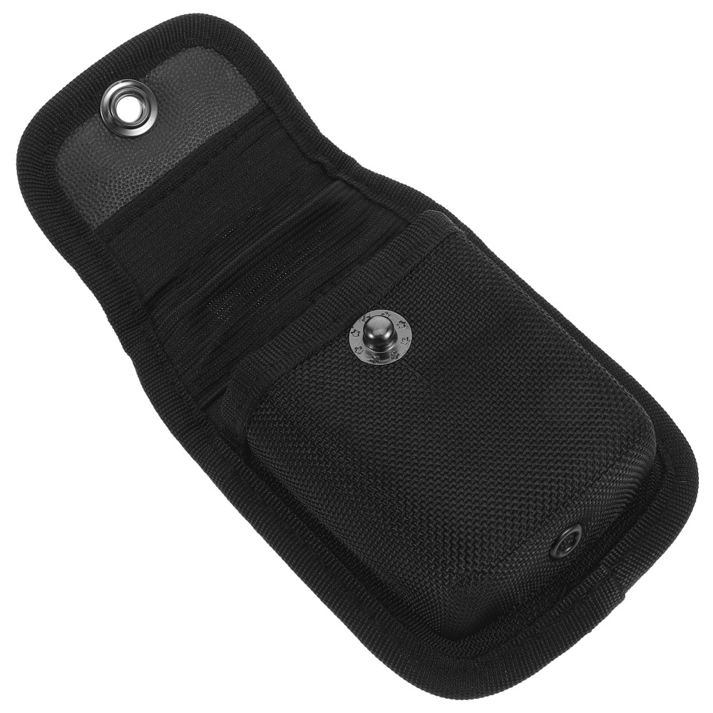 Durable Nylon Glove Pouch Black with Belt Loop Compact Tool Organizer for Duty