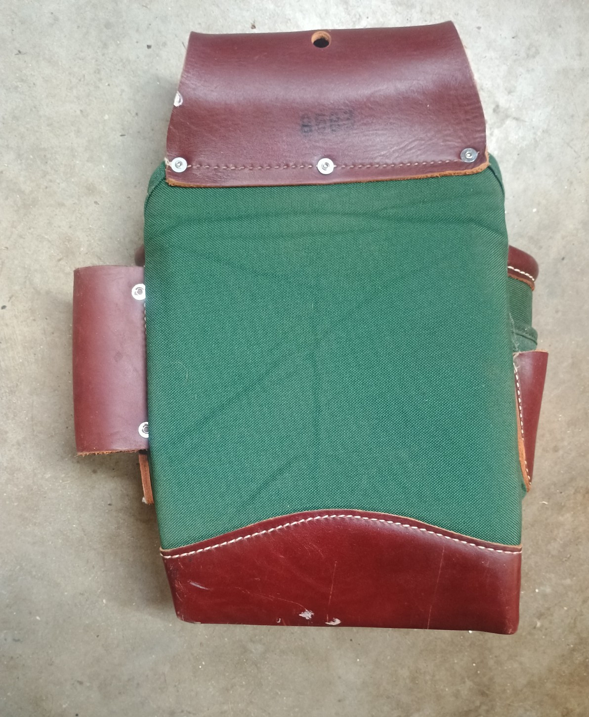 Occidental Leather 8583 Heritage FatLip Fastener Bag