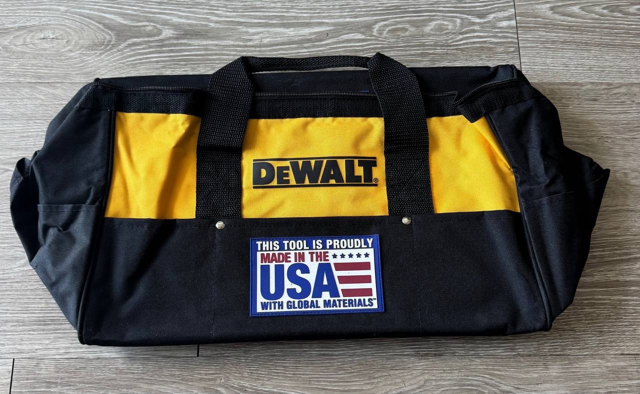 NEW DeWALT 23″ Heavy Duty Tool Bag 23x12x11 Contractor Storage Carrying Case