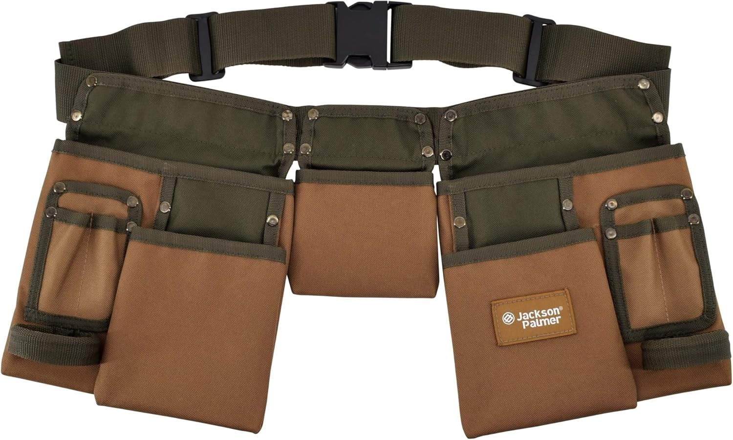 JACKSON PALMER Professional Tool Belt (Tan & Green)