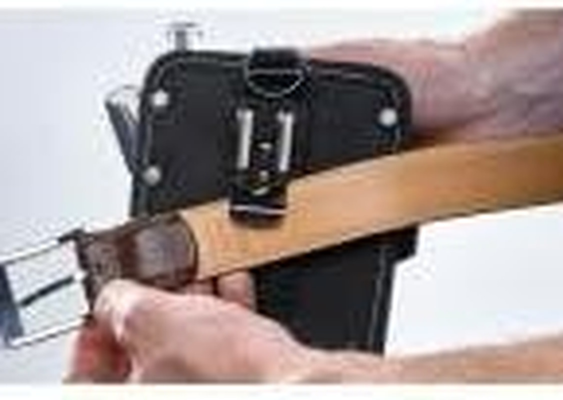 HUSKY 7 In. 3 Pocket Tape Spuntuff Heavy-Duty Water-Resistant Tool Storage Tool