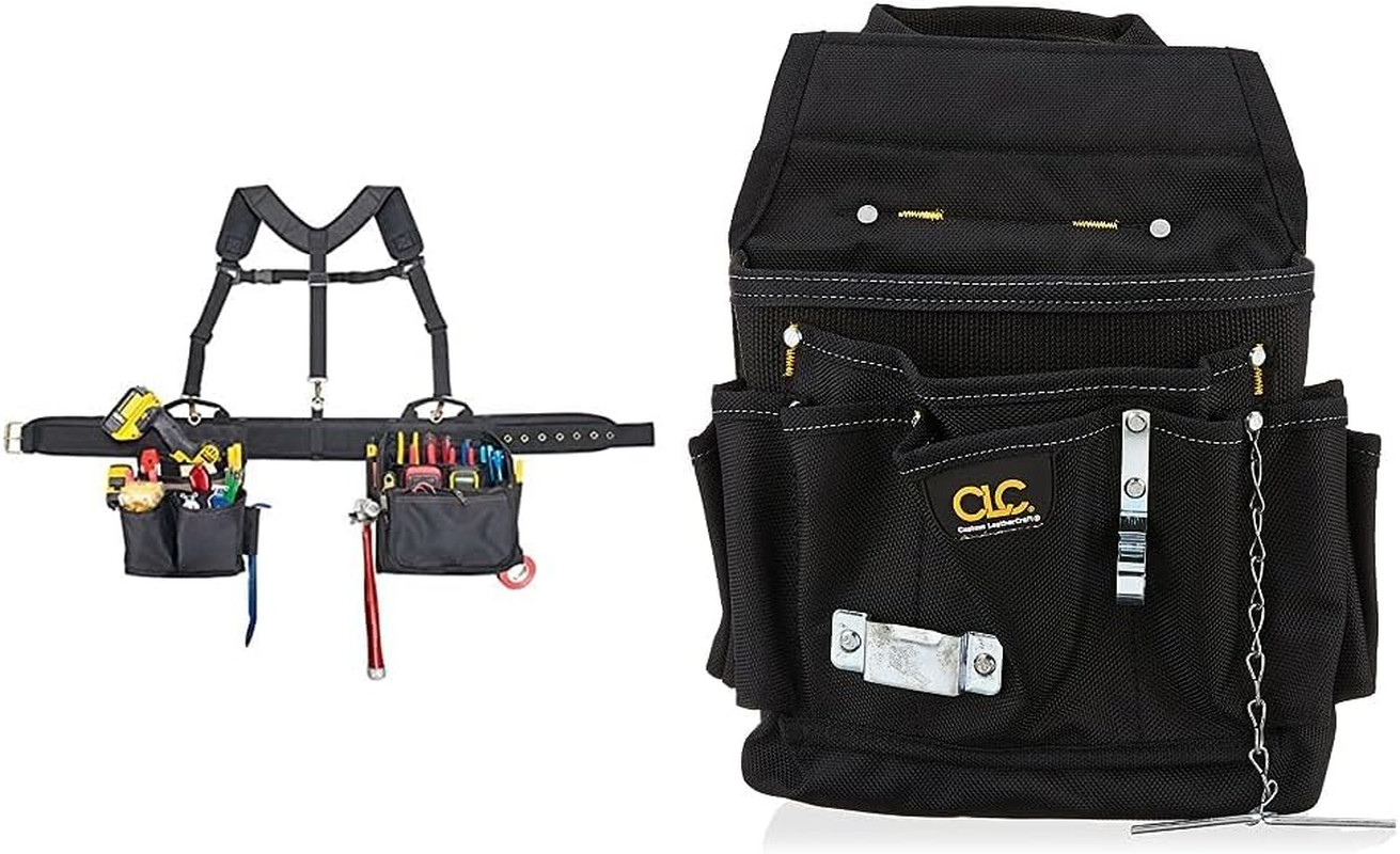 CLC Electrician’s Comfort Lift Tool Belt & Professional Pouch Combo