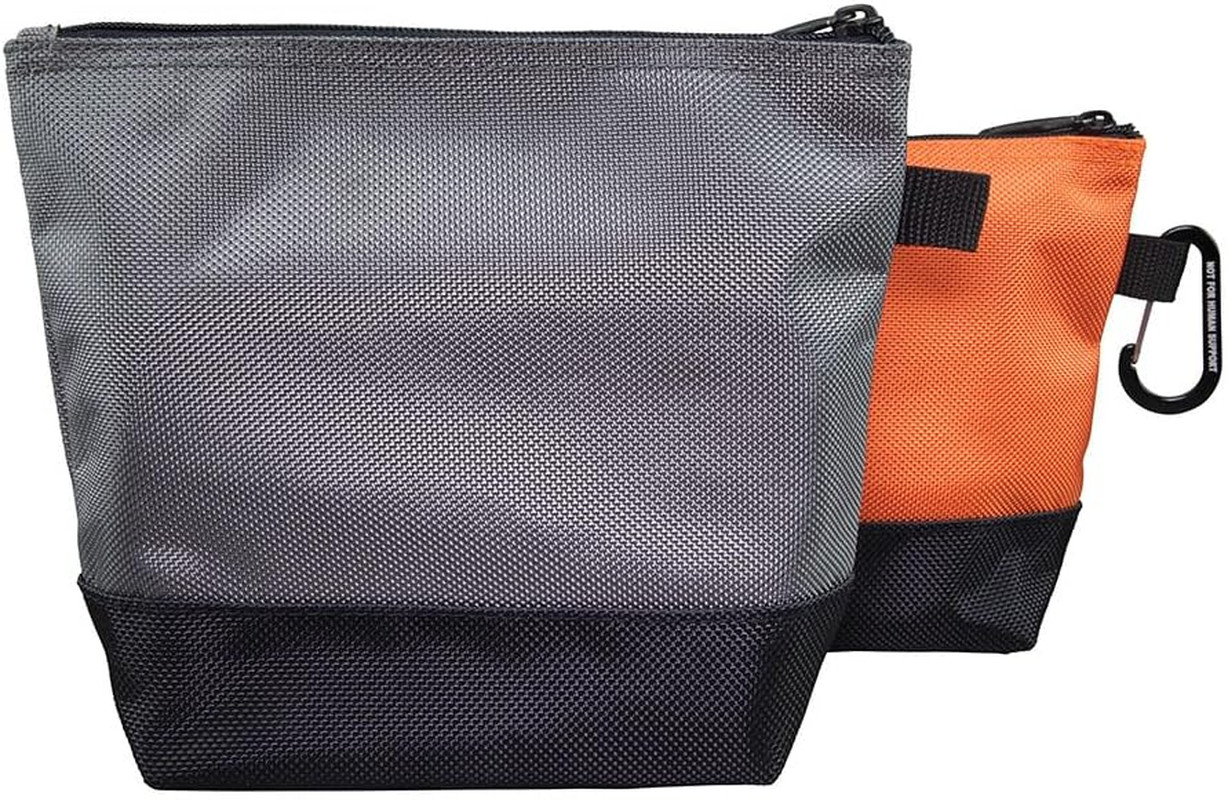 55470 Utility Bag, Stand-Up Zipper Tool Bags, Tough 1680D Ballistic Weave, Reinf