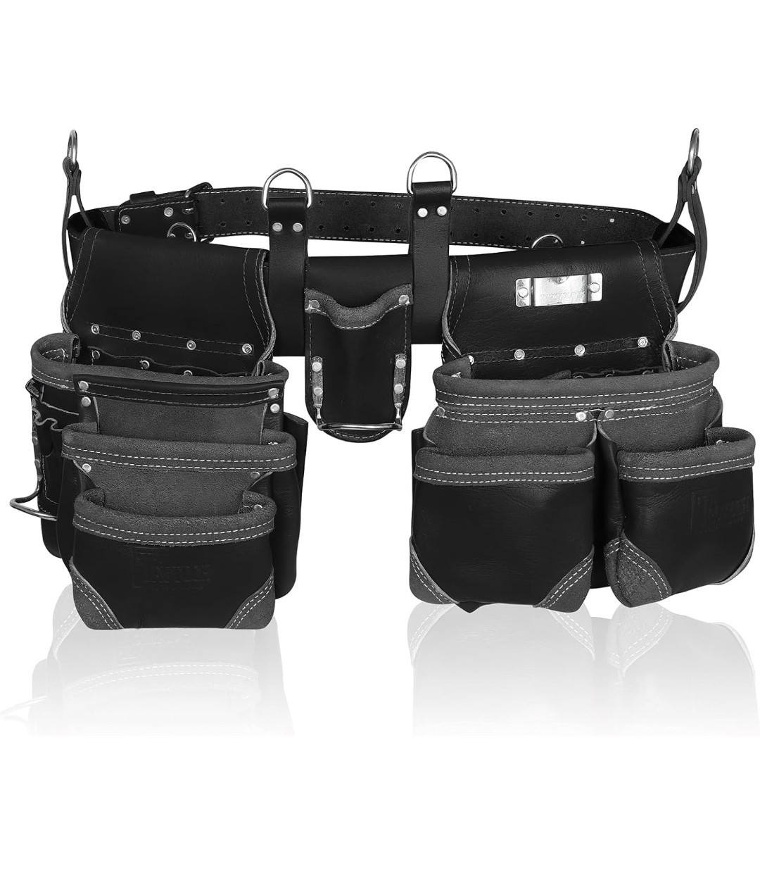 Grain Leather Tool Belt | Tools Pouch | Drywall Tool Belt | Carpenter Tools Bag