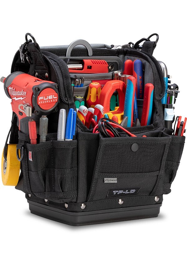 Veto Pro Pac TP-LD BLACKOUT Large Compact Tech Tool & Meter Pouch, VPP10746