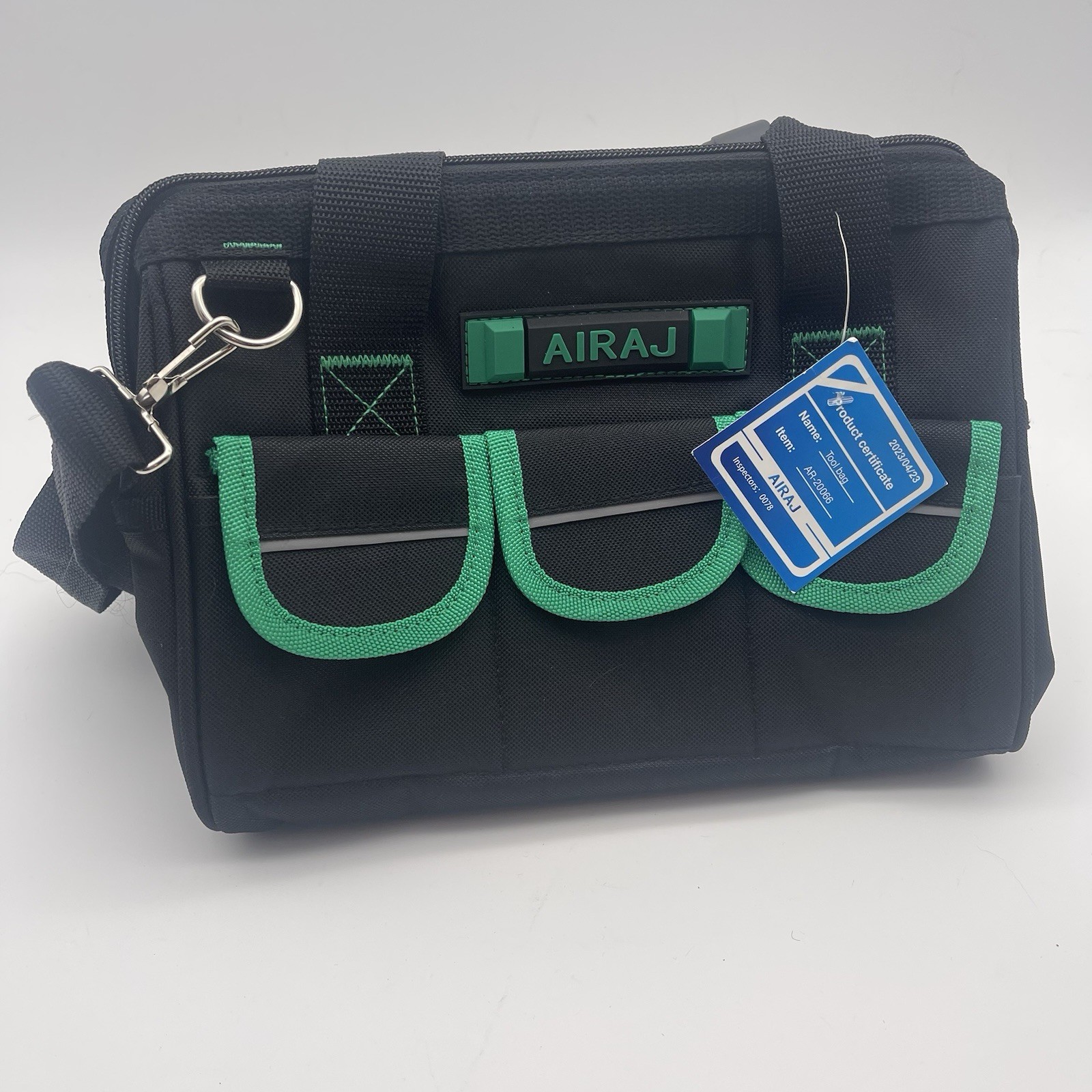 Airaj Tool bag NEW 11 inches 16 pockets electrician maintenance utility