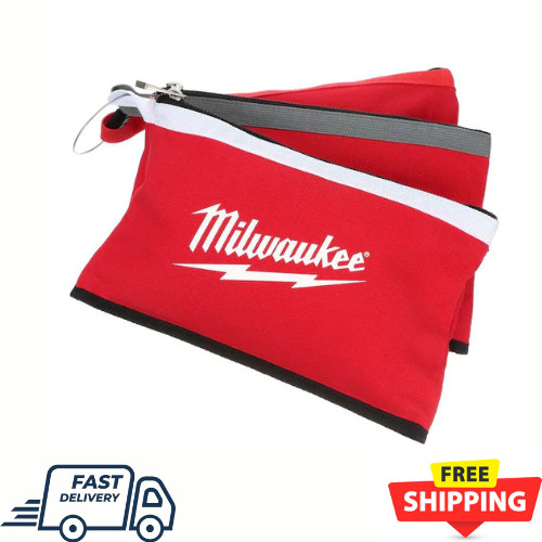 Milwaukee 48-22-8193 3 Pk Zipper Pouches – IN STOCK