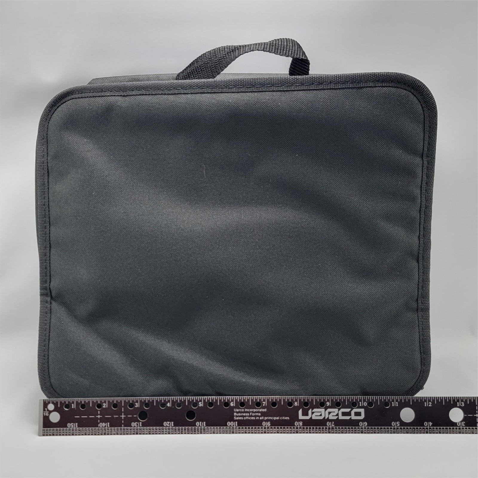 Bosch Power Tools OEM Nylon Tote Bag Black Blue Square 10.5″x12″x2″