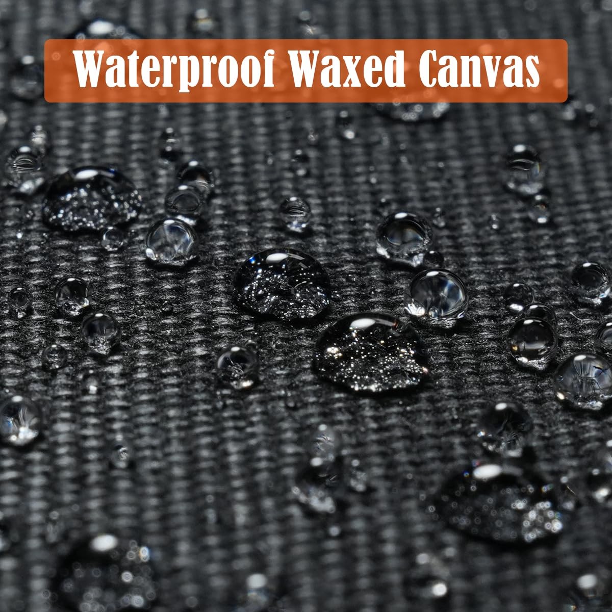 Waxed Canvas Tool Roll 18 Pockets 17″ Heavy-Duty Waterproof – Tool Organizer