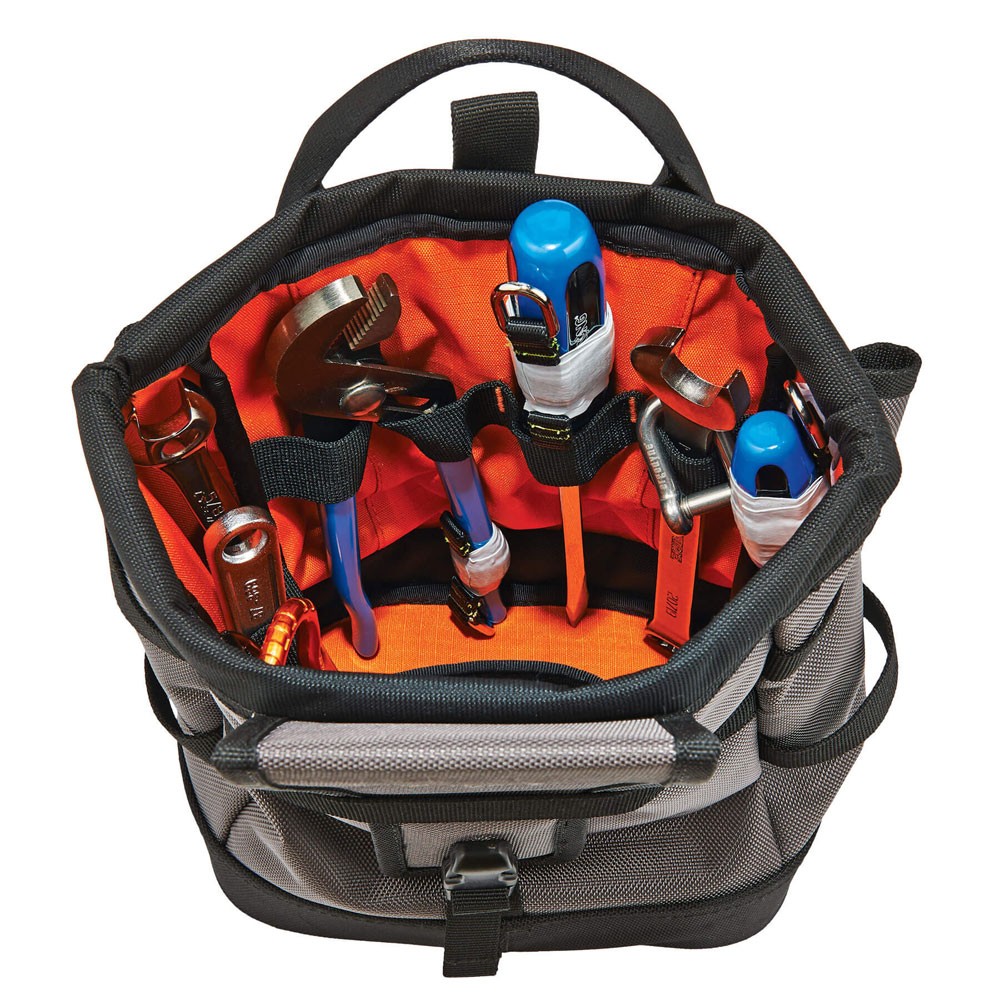 Ergodyne 13627 Arsenal 5527 Topped Tool Pouch with Snap-Hinge Closure, Orange