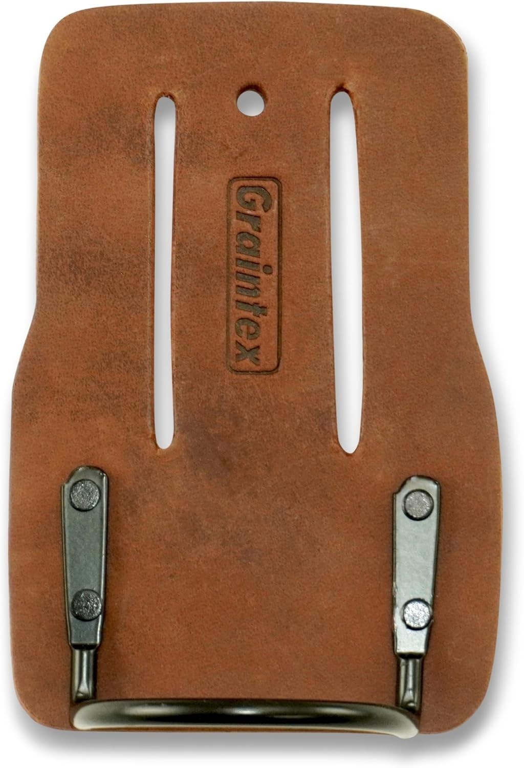 Graintex LH2320 Leather Hammer Holder Tan Fits up to 3in Belt Tool Loop
