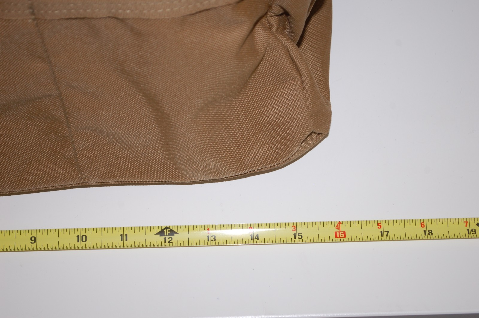 CLAYTON NSN CATALOG TOOL BAG 16”x9”x8” USGI MILITARY USMC BROWN GATEMOUTH