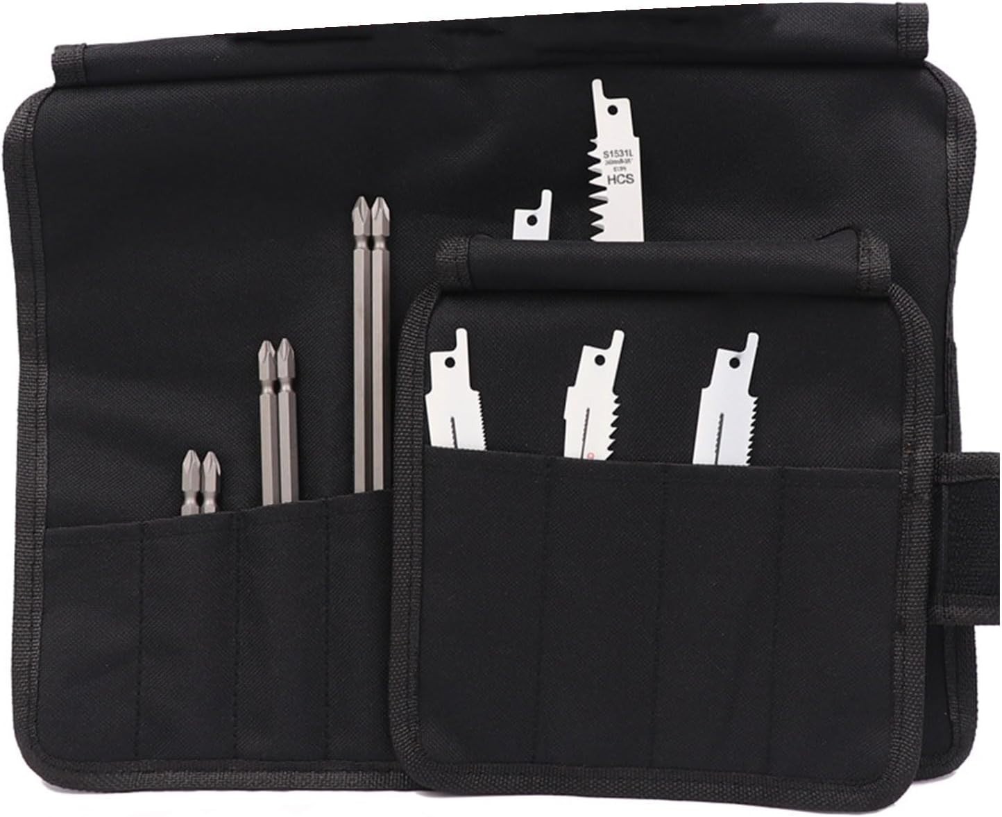 Durable Oxford Cloth Tool Organizer with Multiple Pockets & Elastic Bands