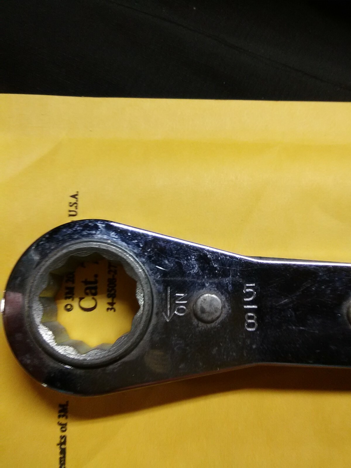 2 EA LOWELL 5/8″ x 3/4″ & 1/2″x 9/16″ DOUBLE BOX END RATCHETING WRENCH, USA