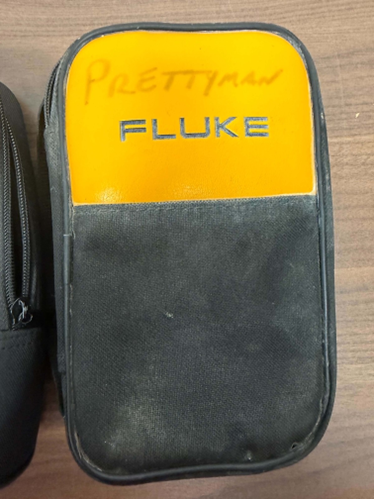 Lot Of 2 Nylon And Leather Pouches For Fluke 1815