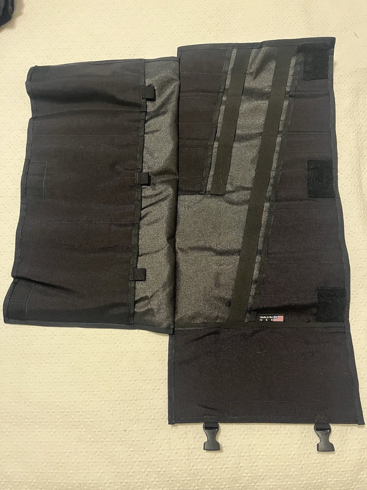 Aerostich Tool Roll Black Heavy Duty Nylon Made In USA New