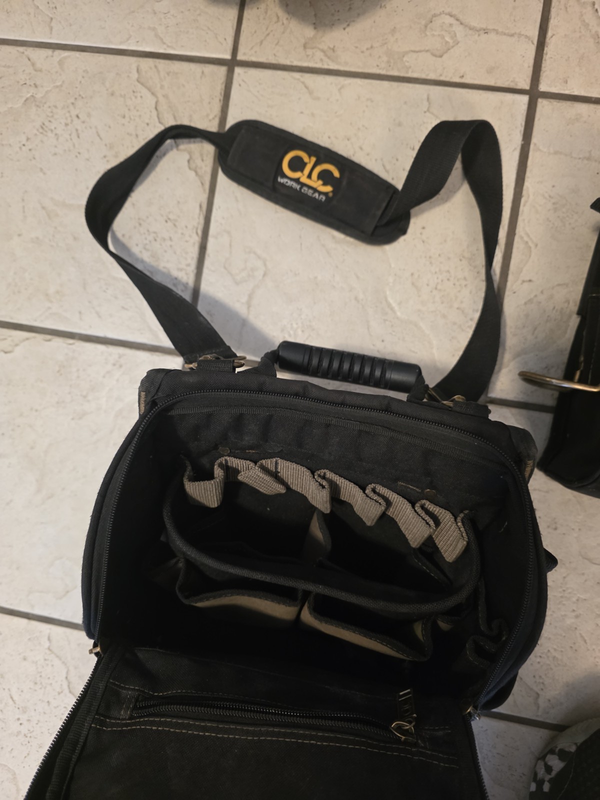 Gatorback Contractor Pro Adjustable Fabric Tool Belt w/ Pouches, Black