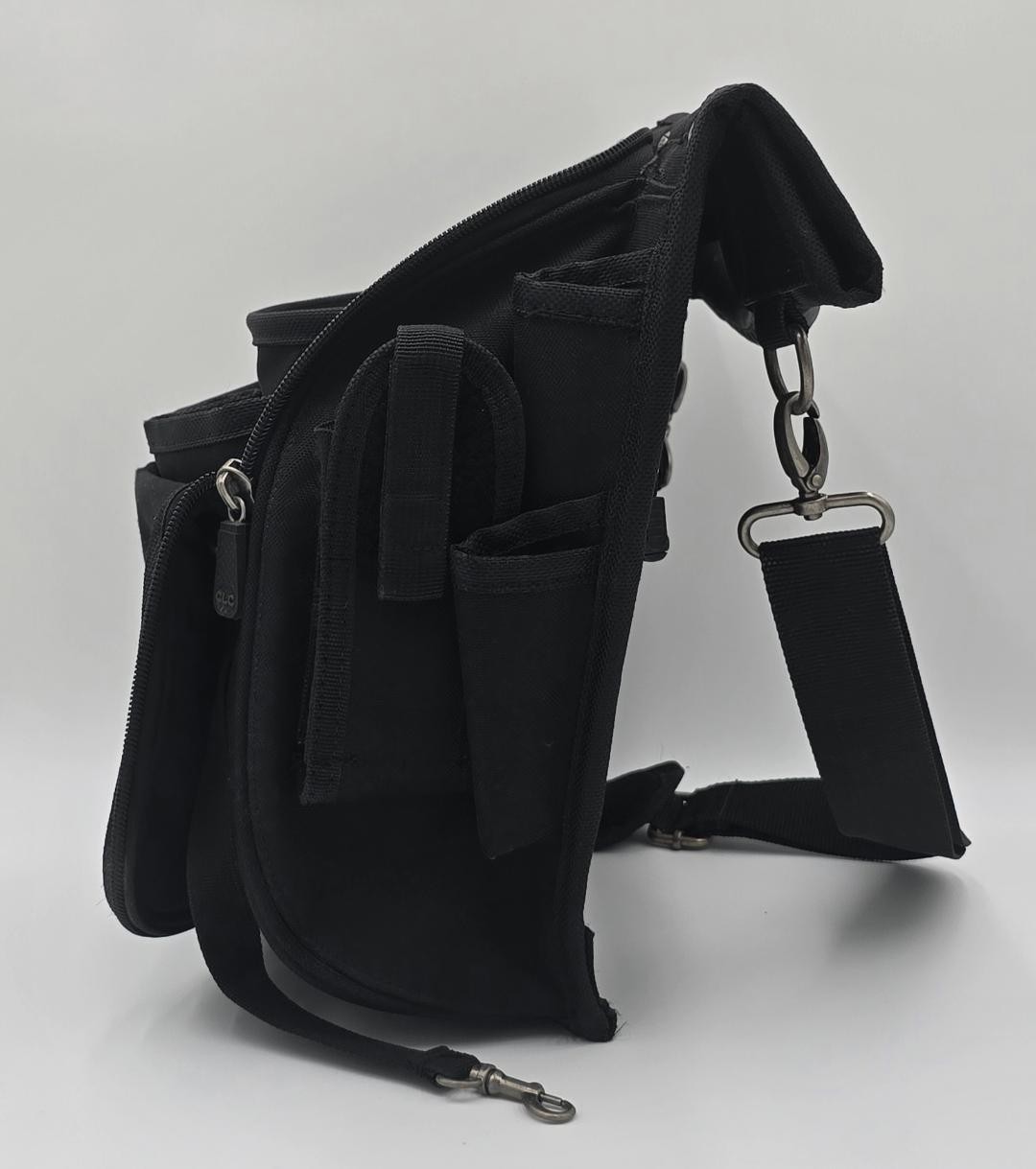 CLC Work Gear Black 23 Multi-Compartment Heavy Duty Tool Carrier Shoulder Strap