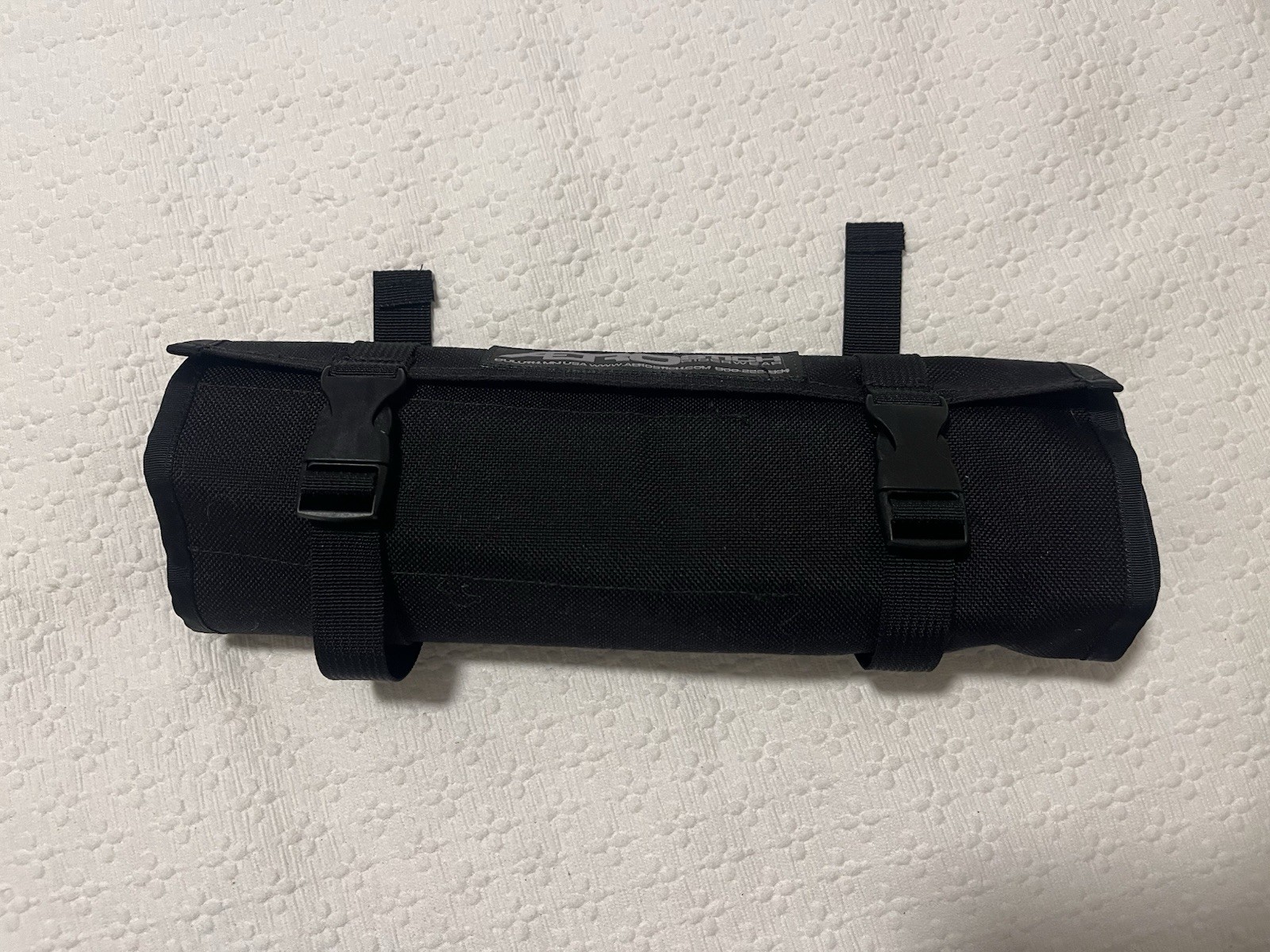 Aerostich Tool Roll Black Heavy Duty Nylon Made In USA New