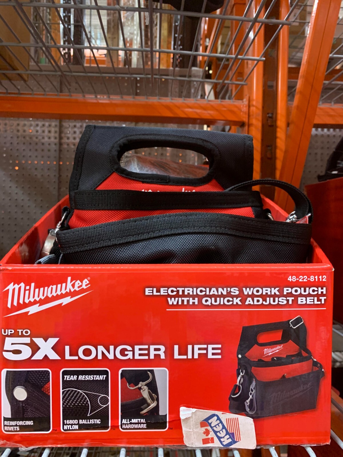 Milwaukee CANADA Electricians Work Pouch