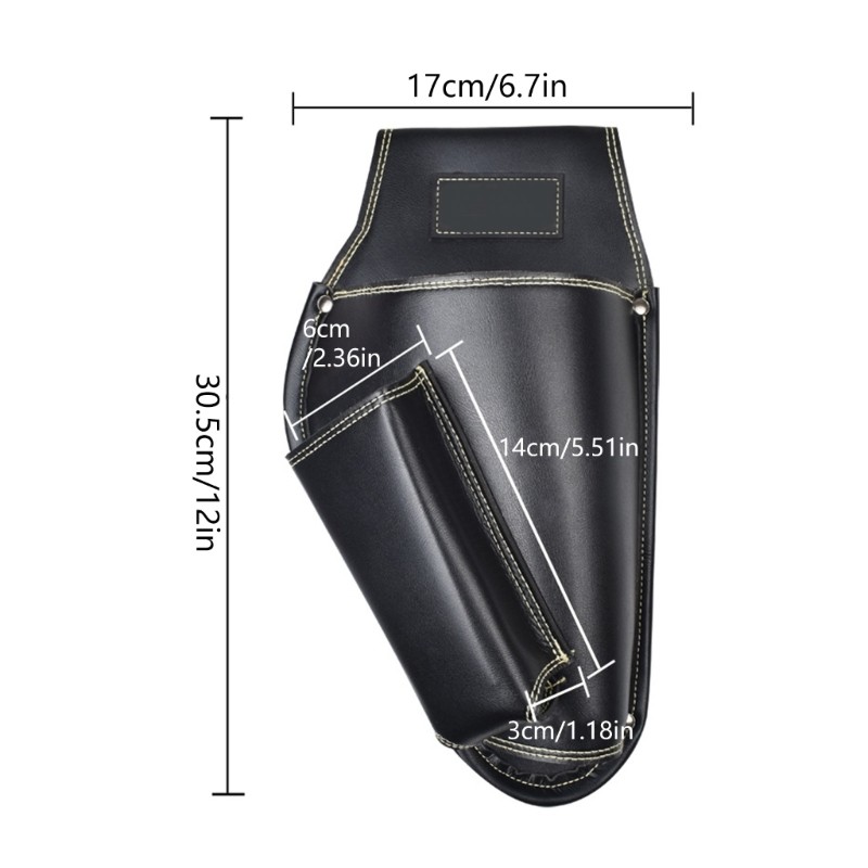 Professional Horticulture Tool Carry Waist Pack In Synthetic Leather Storage