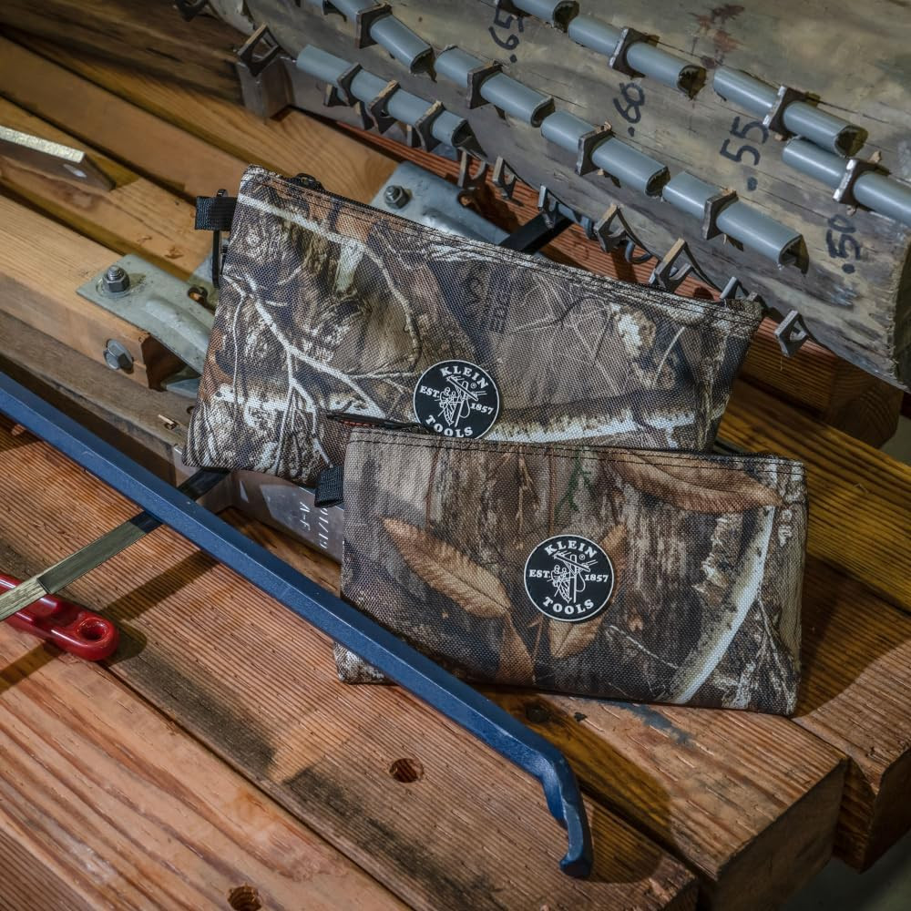 55560 Zipper Bags, Camo Bags Are 12.5 and 10-Inch, 1680D Ballistic Weave Camoufl