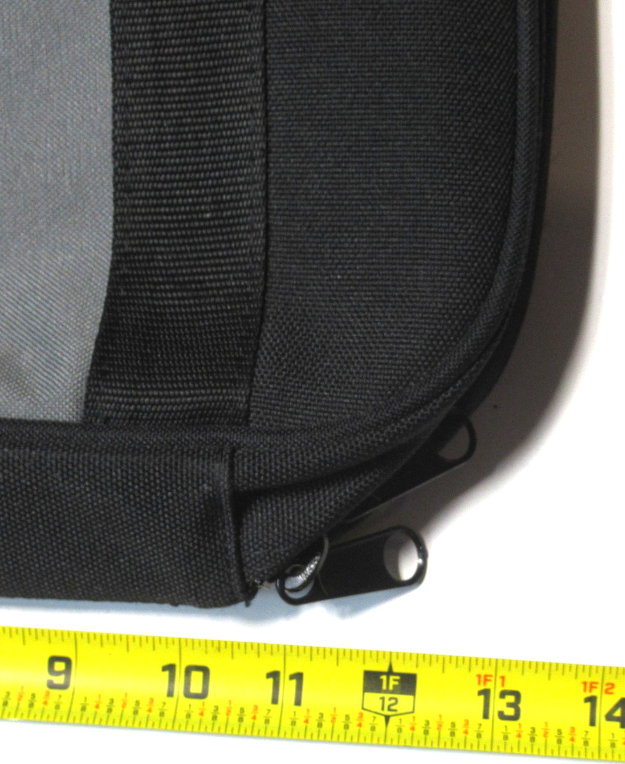 EUC Duluth Trading Co Master Series Tool Bag Black Gray Canvas Vintage