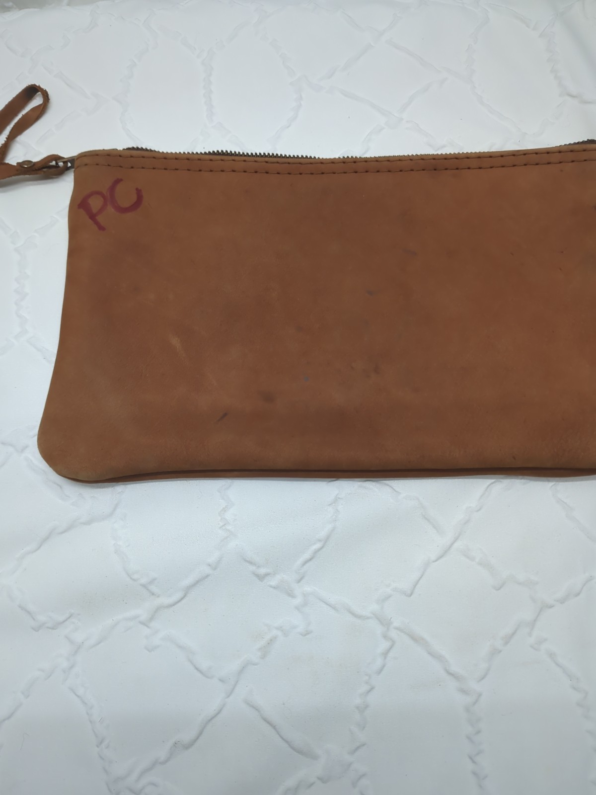 Klein Tools Leather Zip pouch Brown 5139L