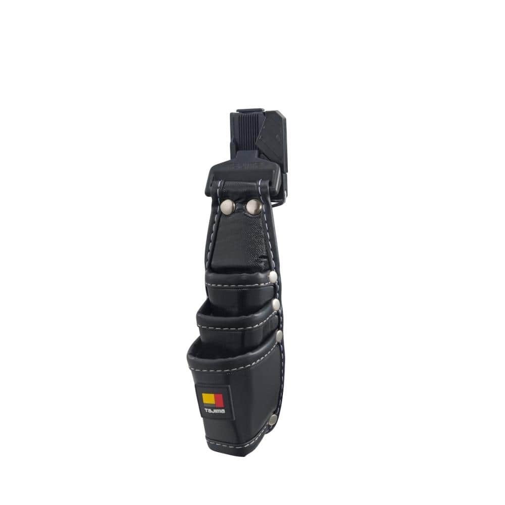 TAJIMA SFKSN-P3 Tool Pouch 3 Pocket Detachable Belt Holder Japan