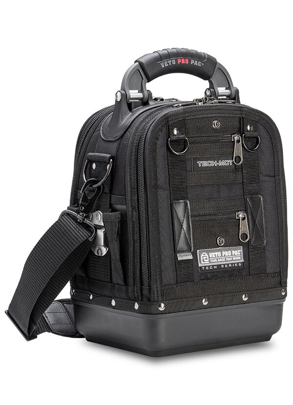 Veto Pro Pac Tech MCT Blackout-Buildout Tool Bag with Laptop Panel & Meter Panel