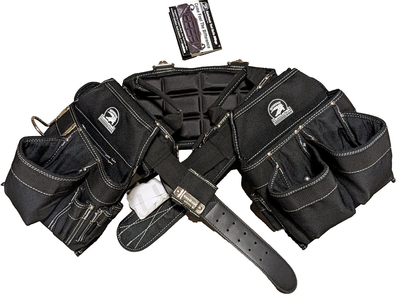 Gatorback B140-L Carpenter’s Combo Tool Belt Large 36” – 40”