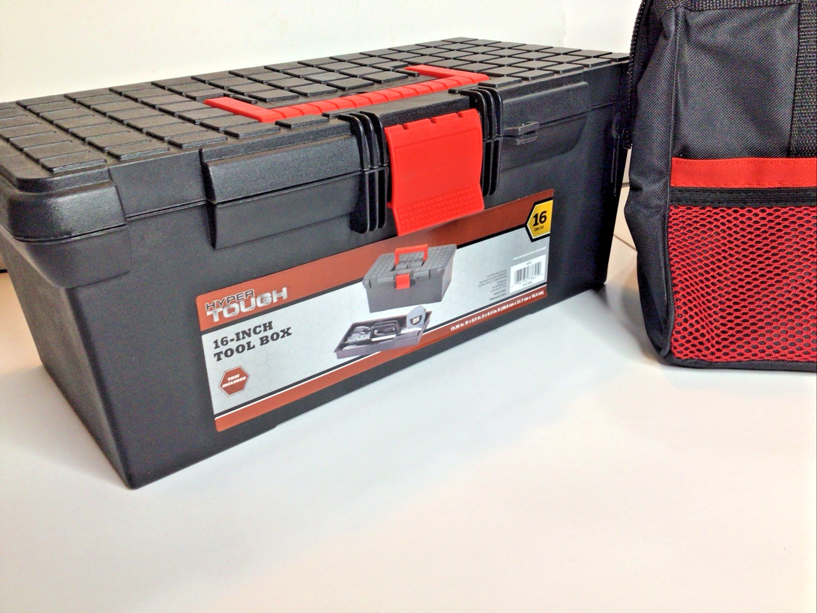 Craftsman 13” Tool Bag & Hyper Tough 16” Tool Box Set – New Storage Combo