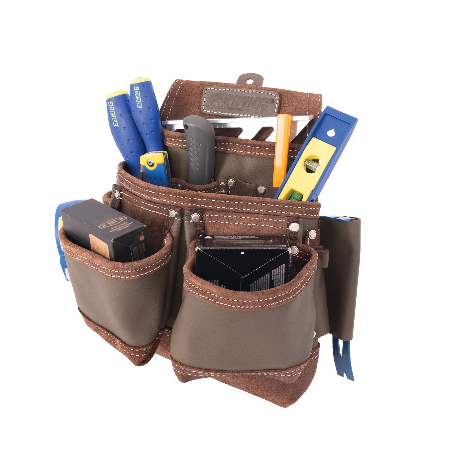 Estwing 9 Pocket Full Leather Framer’s Pouch 94750
