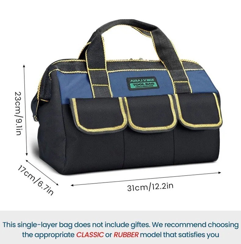 AIRAJ Multifunctional Tool Bags 1680D Oxford Cloth Electrician Bags Waterproof