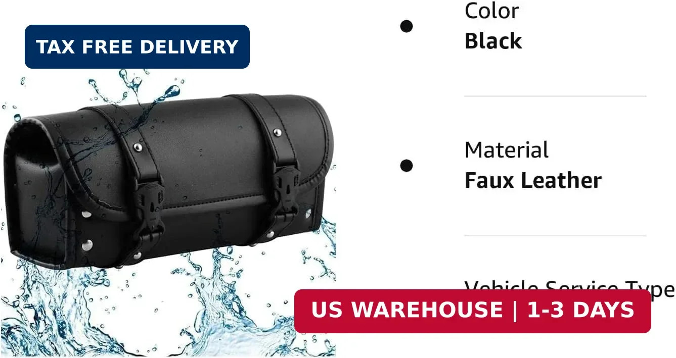 Motorcycle Tool Bag Suitable for Harley Suzuki Kawasaki Universal Tool Bag